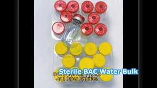 ラボグレードのBac水滅菌静菌水バイアルバルク