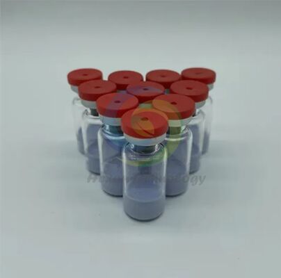 高純度GHK-Cu銅ペプチド粉末 皮膚ケア研究のための 銅三ペプチド-1 原材料 安定した青色ペプチド化合物 99%以上純度