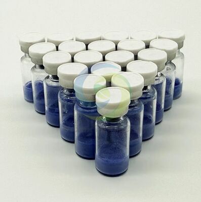 安定構造、純度99%以上の高純度GHK-Cuペプチドパウダー（コラーゲン生成研究用）