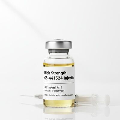高強度 GS-441524 インジェクション 7ml 容器に 30mg/ml 猫のFIP治療 皮膚下注射