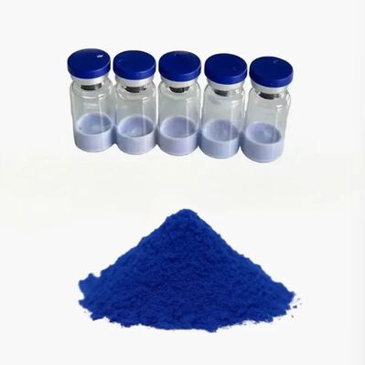 高純度 ≥99% GHK-Cu粉末 銅ペプチド-1 コラーゲン生成促進 シワ軽減 スキンケア用