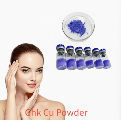 高純度 GHK-Cu 銅ペプチド 皮膚ケア研究用 銅トリペプチド-1 化粧品成分 青色ペプチド 安定した品質