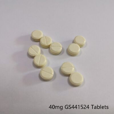 獣医用 GS-441524 猫用 FIP サポート用の 40mg タブレット 口服抗ウイルス剤 安定した日用投与
