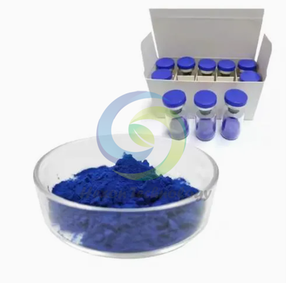 研究級 GHK-Cu 冷凍乾燥ペプチド 瓶 50mg 100mg 美容開発用