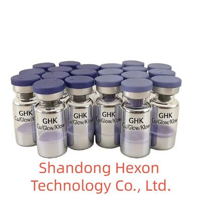 卸売GHK-Cu銅ペプチドバイアル50mg 100mgスキンケア研究用凍結乾燥粉末