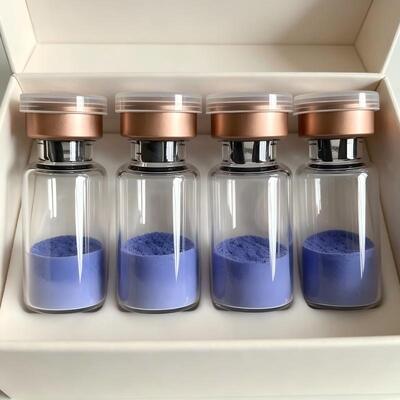 高純度GHK-Cu銅ペプチド粉銅トリペプチド-1 化粧品用 青色ペプチド成分 安定研究グレード